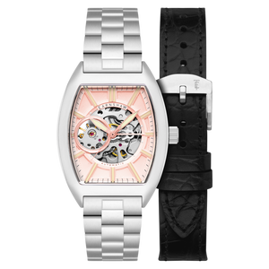 Heritage Beauchamp Skeleton Automatic Rose Gold / Stainless Steel | Rose Gold Dial