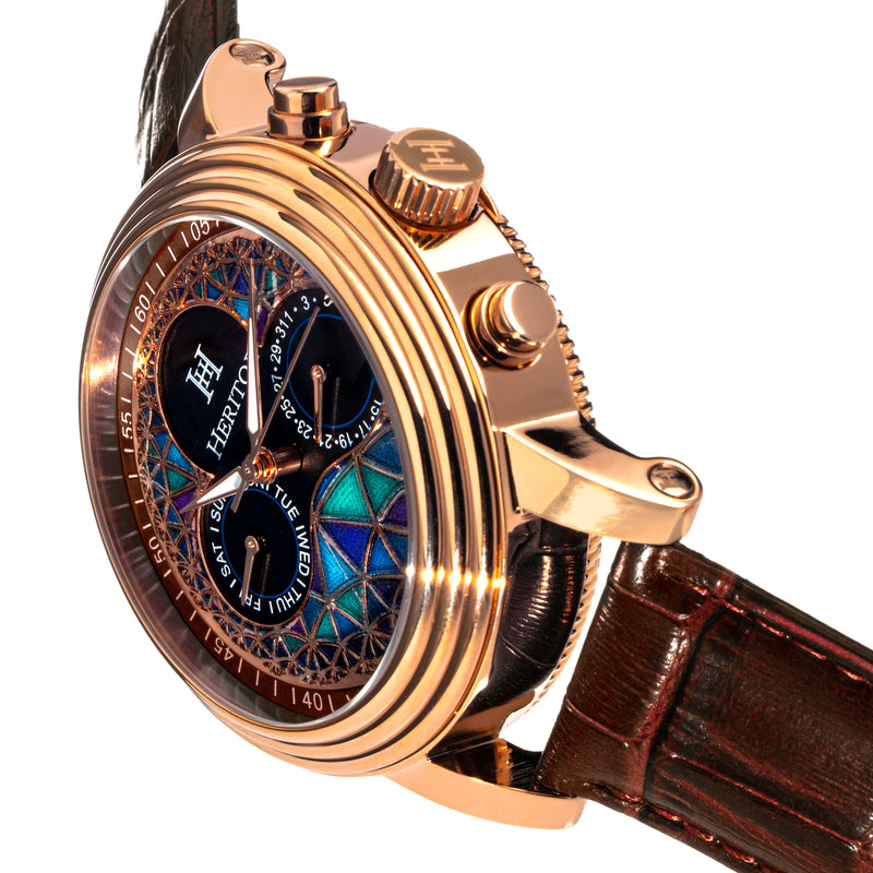Legacy Rose Gold/Brown | Multi-colored Dial