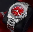 Silverjet AM/PM NH37 Automatic Red Dial | Red Dial