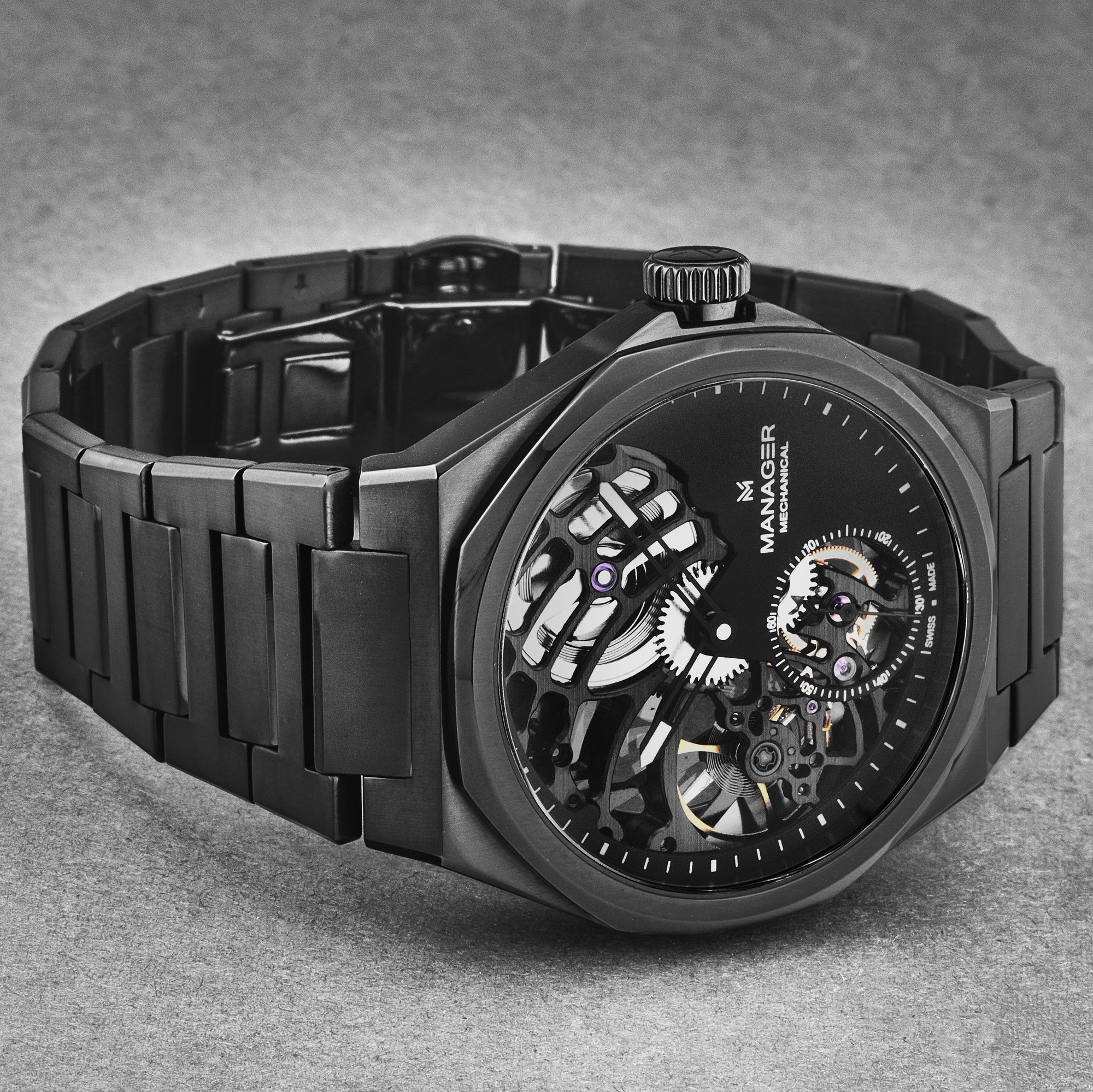 Revolution MAN-RM-09-NM / Black | Black Dial