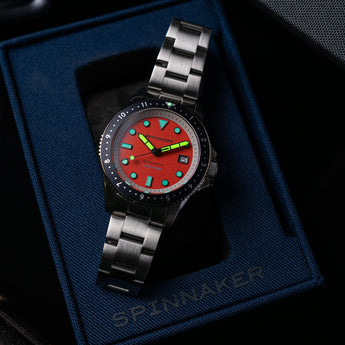 Croft Pioneer Automatic Orange / Stainless Steel | Orange Dial