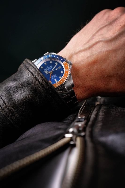 Deep Marine Explorer II Blue/Oranze Bezel | Blue Dial