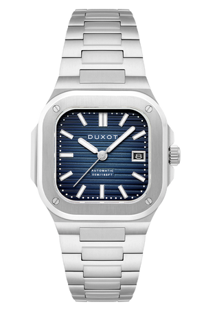 Quadrata Automatic Blue / Stainless Steel Blue Dial