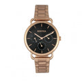 Gwen Rose Gold | Black Dial