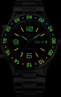 Roadmaster Marine GMT Black / Titanium Black Dial