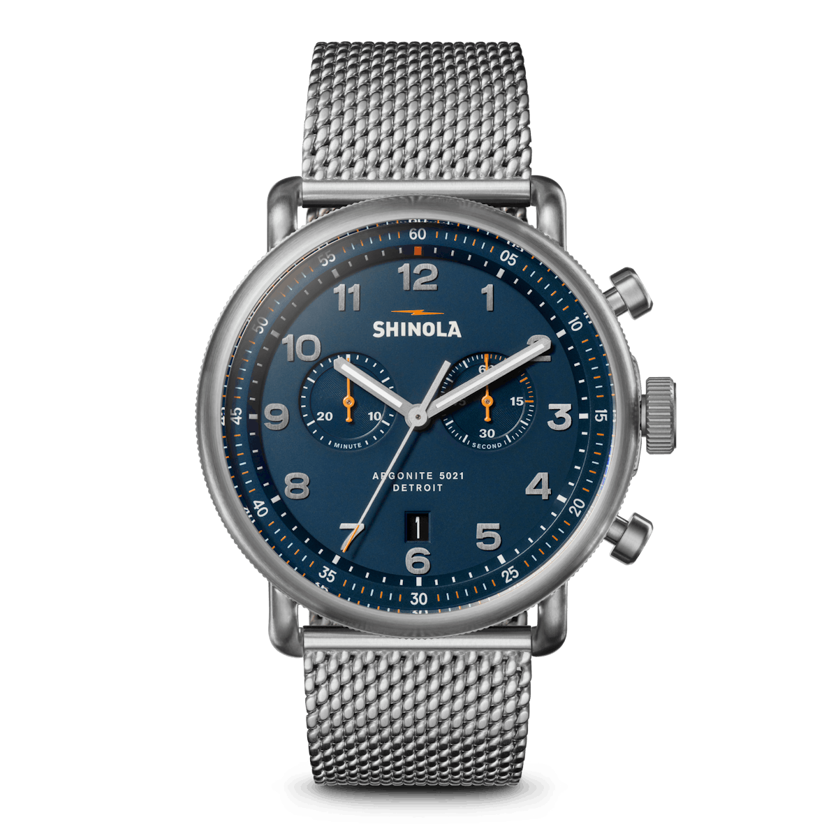 Canfield Chrono C56 43mm | Black to Blue Gradient Dial