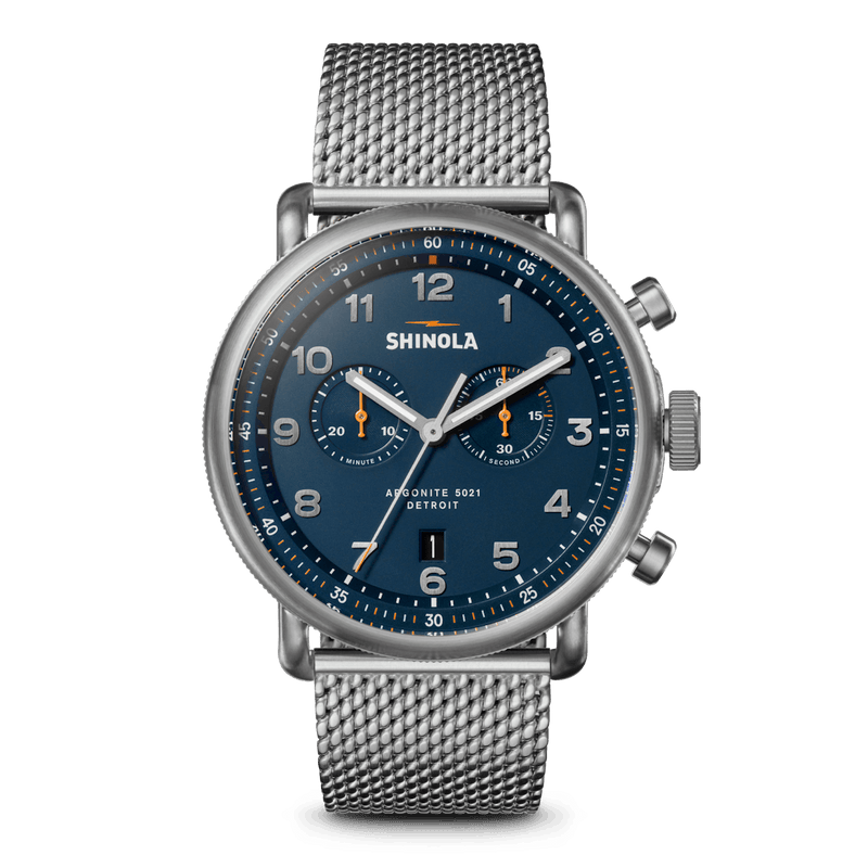 Canfield Chrono C56 43mm | Black to Blue Gradient Dial