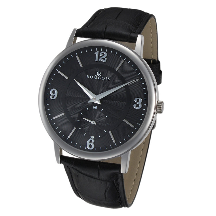 Lexington Series blck band/silver black | Black Dial