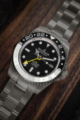 Seiko NH34 Titanium Automatic GMT 1250M Deep Marine Explorer II