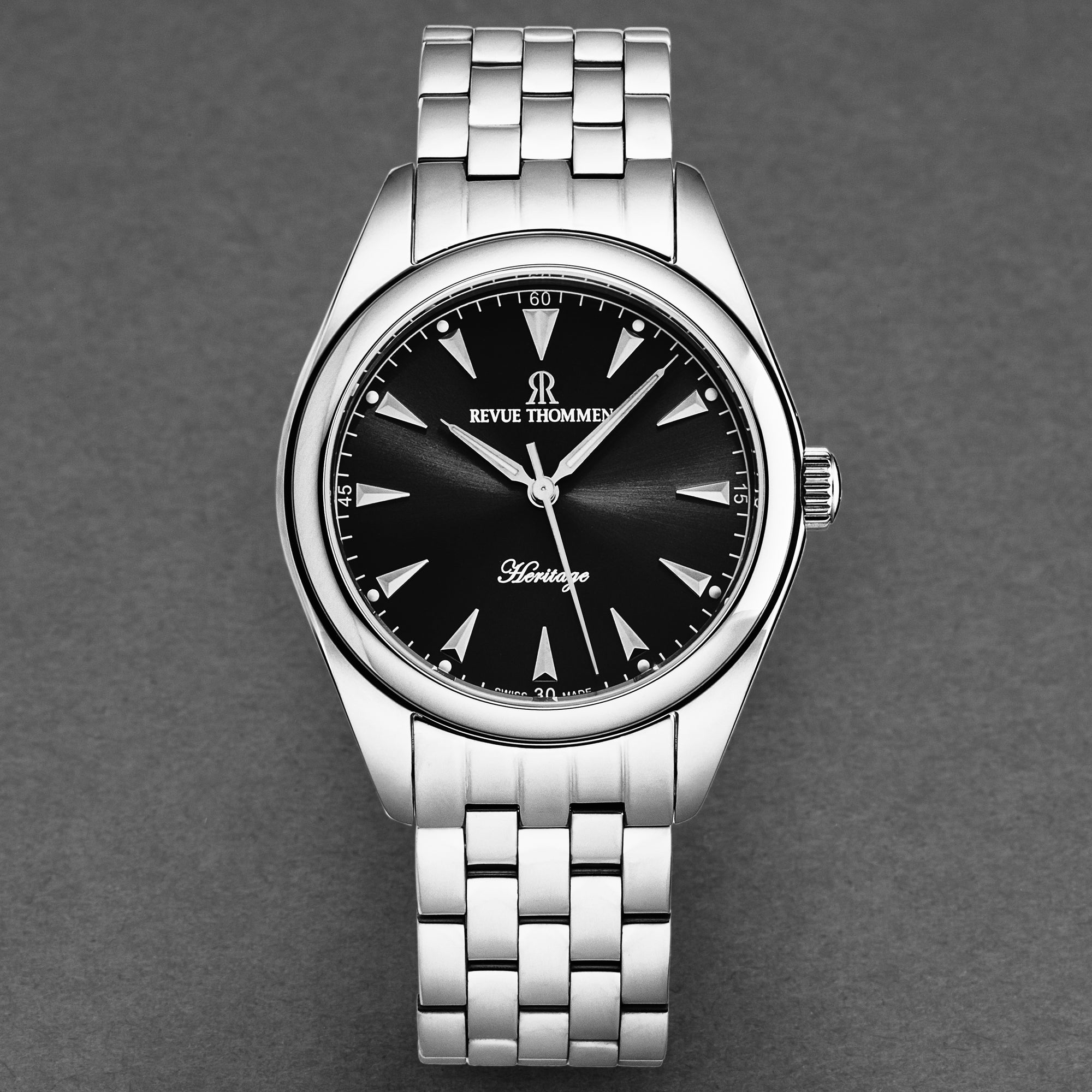 Heritage 21010.2138 / Black | Black Dial