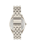 Gann Bracelet Watch with Day/Date Silver/White | White Dial