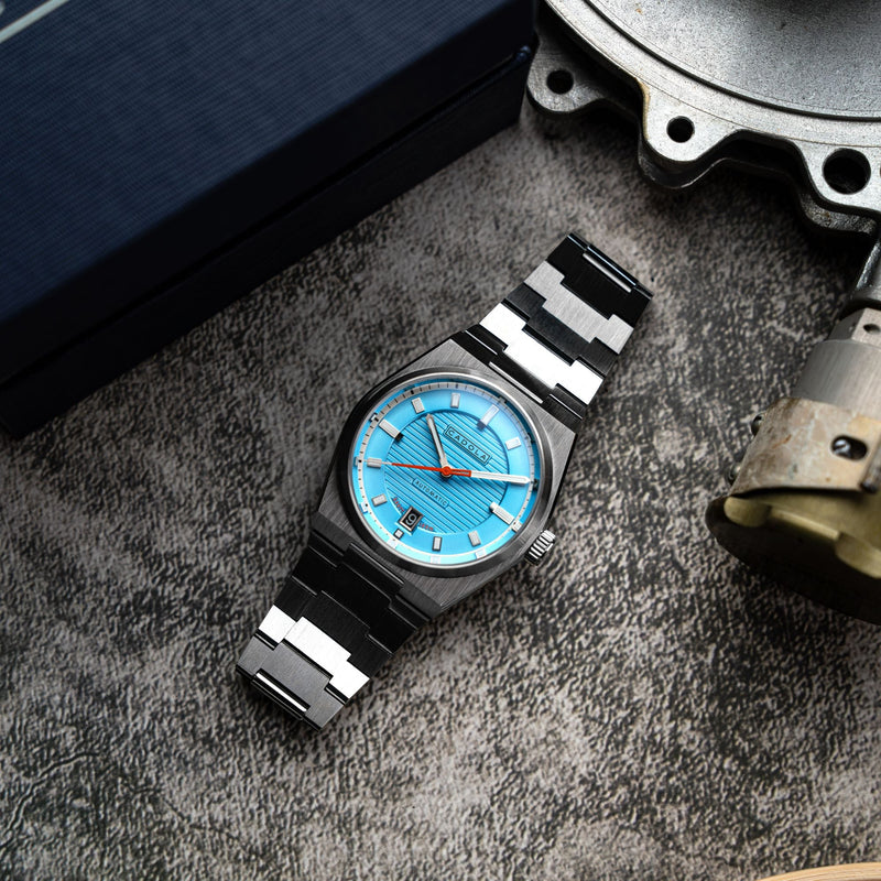 Lydden Hill Blue / Stainless Steel | Blue Dial