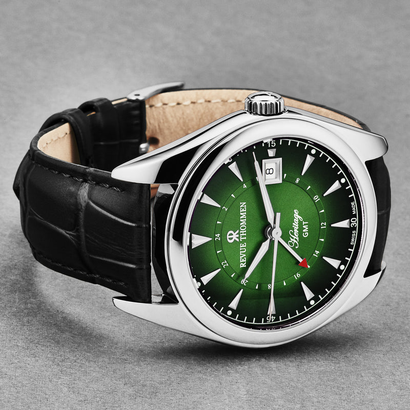 Heritage 21010.2434 / Green | Green Dial
