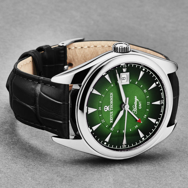 Heritage 21010.2434 / Green | Green Dial
