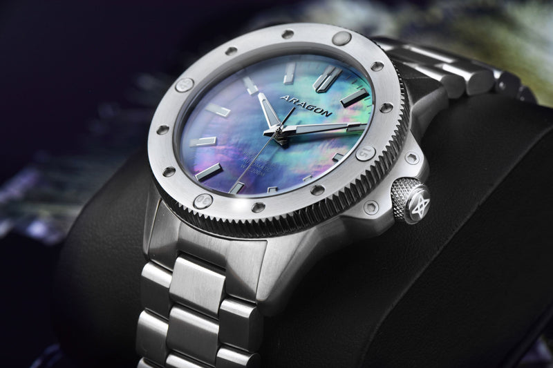 Matador 42 Automatic Blue Mother of Peal Dial | Mother of Peal Dial