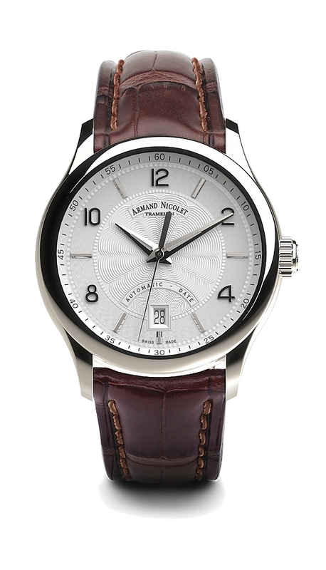 M02-4 Silvered/Silver/Leather | Silver Dial