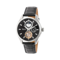 Sebastian Silver/Black Black Dial