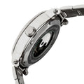 Automatic Aries Skeleton Bracelet Watch Silver/Black | Black Dial