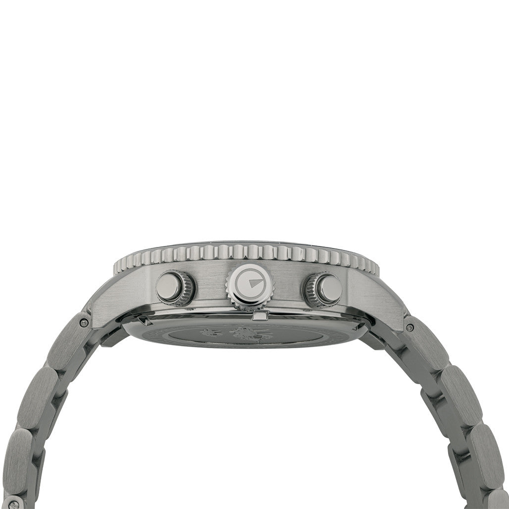 Islander Calverton Flight Chronograph Alarm Watch with Grey Dial