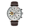 Hawker Hurricane Classic Chronograph White / Leather | White Dial