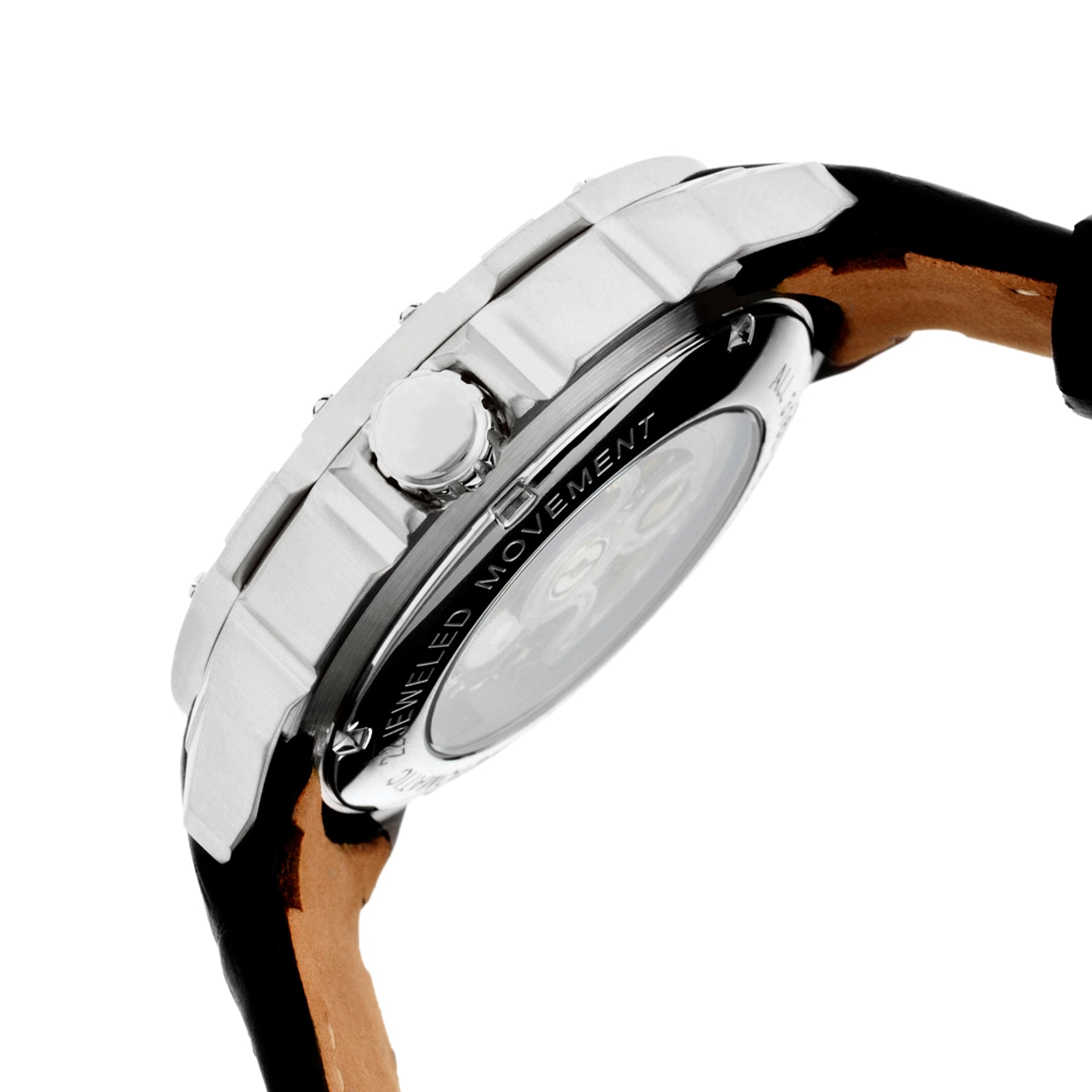 Conrad Black/Silver | White Dial