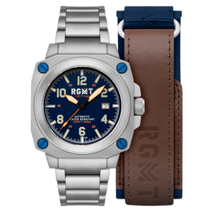 Altimeter Tritium Automatic Blue /Stainless Steel | Blue Dial