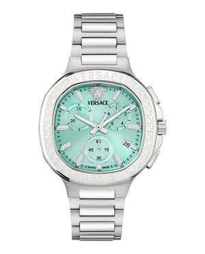 V-Chrono 40mm / Turquoise / Silver | turquoise Dial
