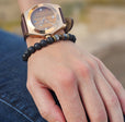 STONED COLLECTION TIGERS EYE | Brown Dial