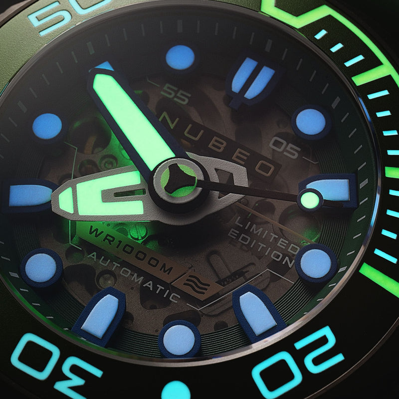 Ventana Skeleton Automatic Limited Edition Green / Green | Green Dial