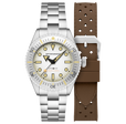 Spence 300 Automatic White/Stainless Steel | White Dial