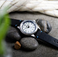 Aviatore Japan Quartz White / Leather | White Dial