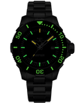 Engineer Hydrocarbon DeepQUEST Ceramic Black | Black Dial