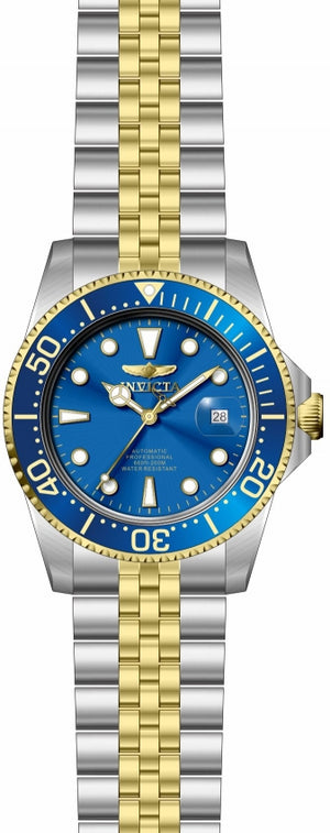 Pro Diver Blue Dial / Two-Tone Gold / Silver Stainless Steel Bracelet Blue Dial