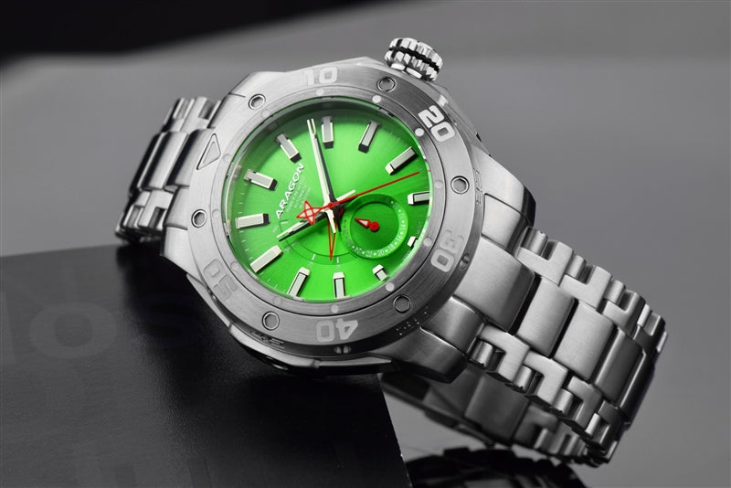 Superjet NE57 A343LIM Power Reserve Automatic 50mm Green | Green