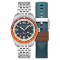 Spinnaker Fleuss GMT Automatic Blue / Stainless Steel | Blue Dial