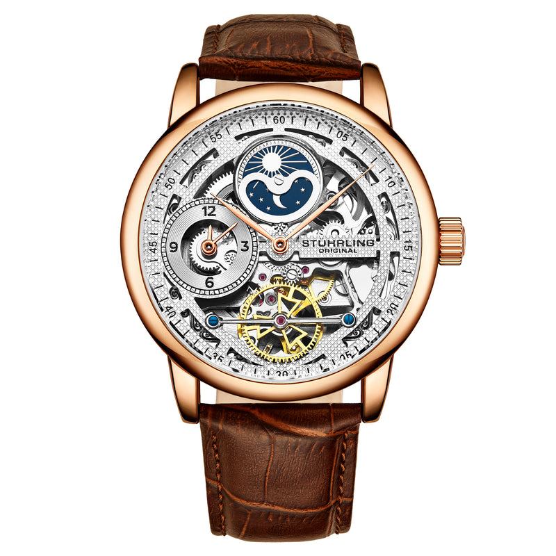 Legacy Brown/Leather/Silver Dial/Rose Case 3917.3 | Silver Dial