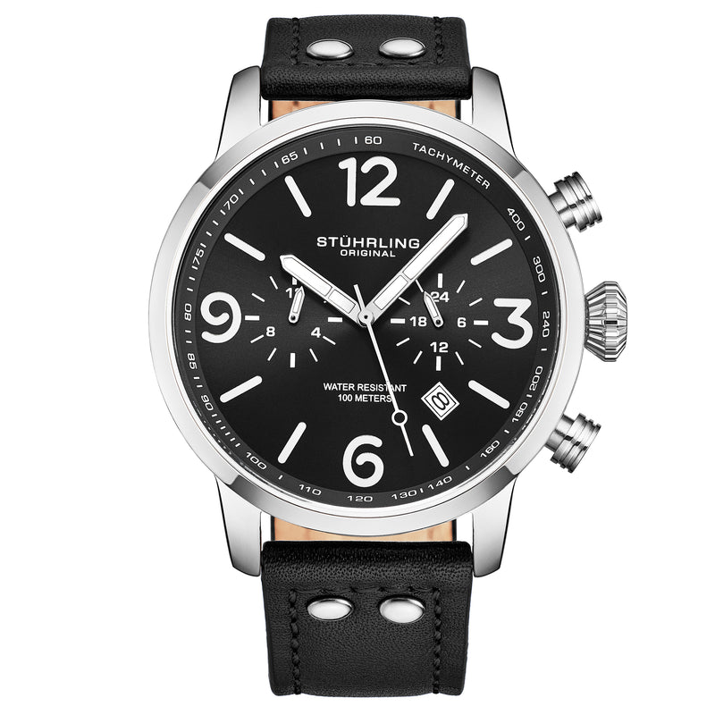 Aviator Black | Black Dial