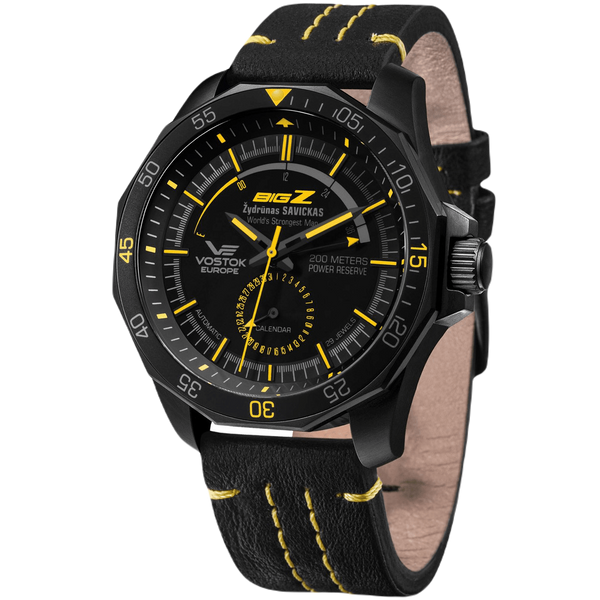 Vostok Europe BIG-Z POWER RESERVE AUTOMATIC NE57/225C417 Black