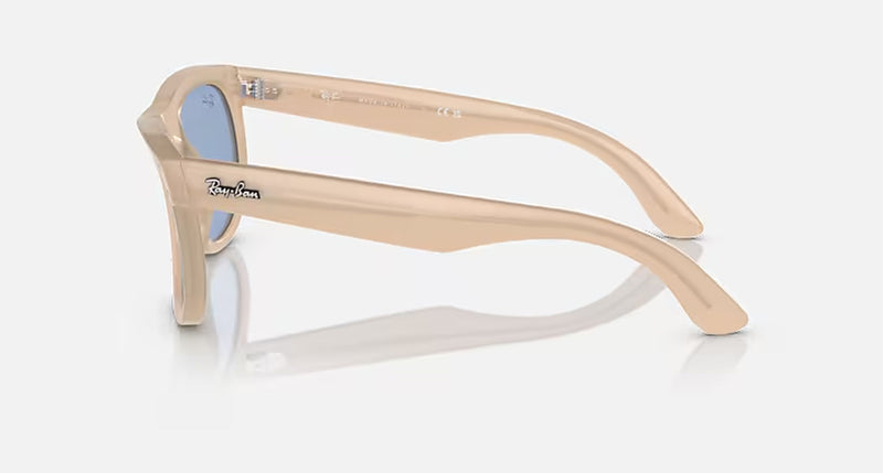WAYFARER REVERSE UNISEX / OPAL BEIGE-HONEY-LIGHT BLUE
