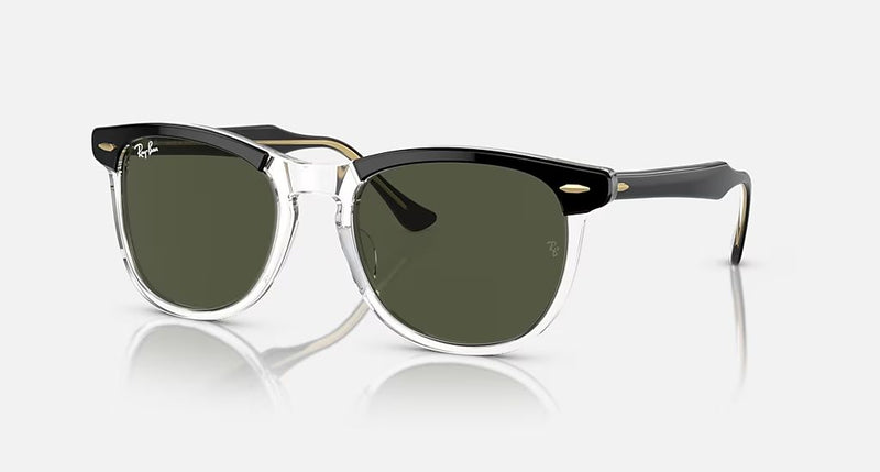 Howkeye UNISEX Black On Transparent / Green |  Dial