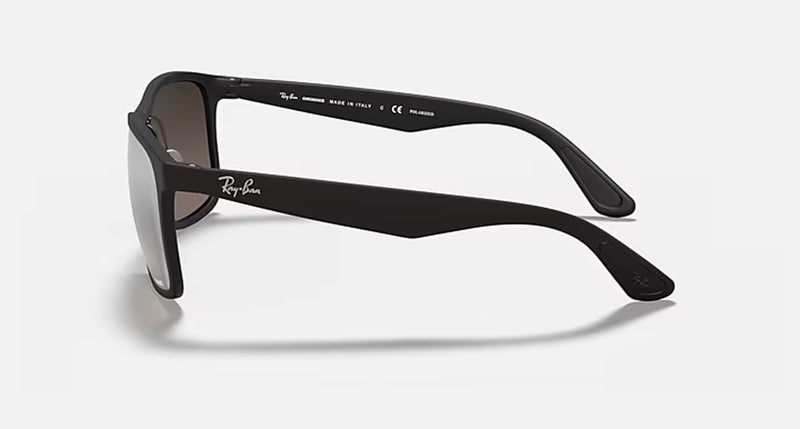 RB4264 CHROMANCE MENS / TECH-CHROMANCE / MATTE BLK - GREY MIRROR SILVER