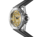 Deep Marine Explorer II Damascus Grey Bezel| Gold Dial