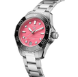 TAG HEUER AQUARACER PROFESSIONAL 300, 36MM, W/R 300M, STEEL CASE AND BRACELET, PINK DIAL Pink Dial | Pink Dial