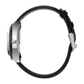 Q TIMEX Black / Leather | Black Dial