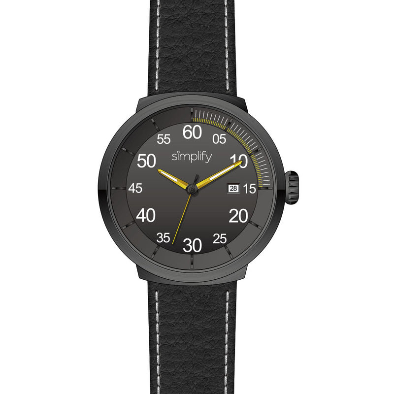 The 7100 Black/Yellow | Black Dial