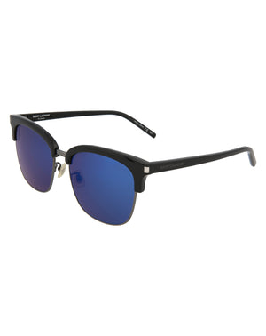 Core Black Frame, Blue Mirror Lens |  Dial