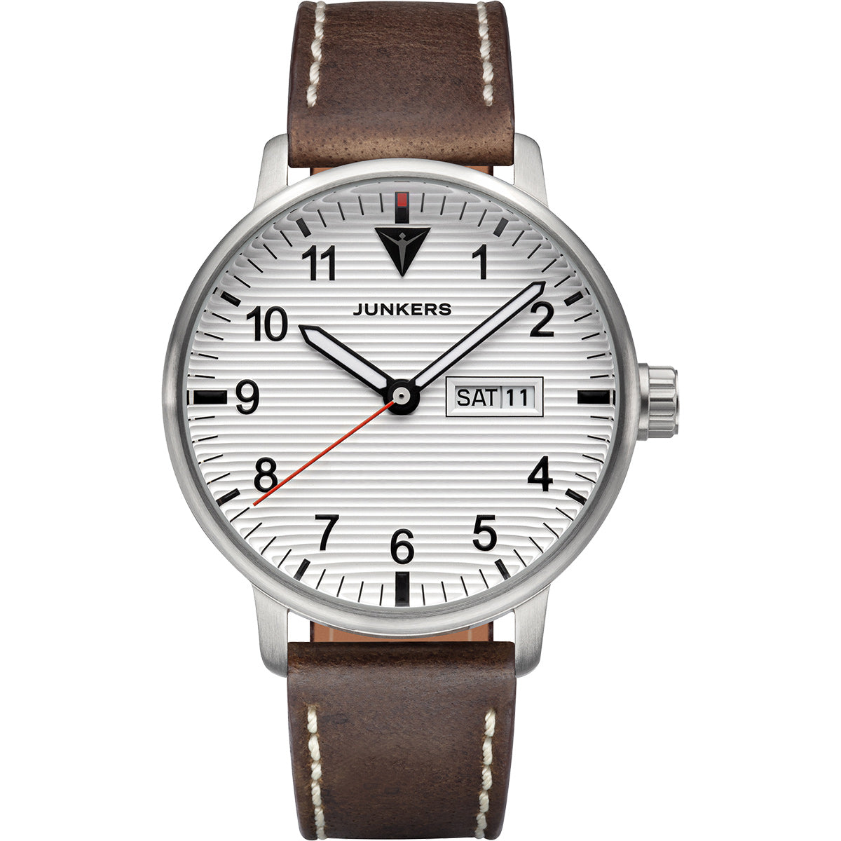 Eurasia Leather / Silver Silver Dial