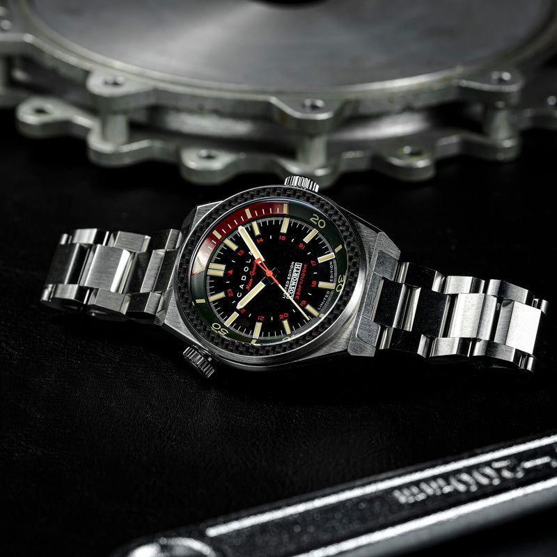 COSWORTH COSTIN MECA-QUARTZ LIMITED EDITION BLACK / STAINLESS STEEL | Black Dial