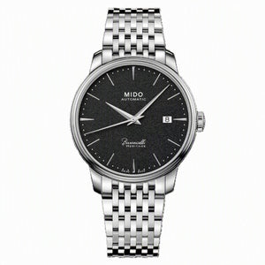 Baroncelli Heritage Black Dial / Stainless Steel Bracelet Black Dial