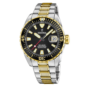 THE ORIGINALS/DIVER Black / Stainless Steel Black Dial